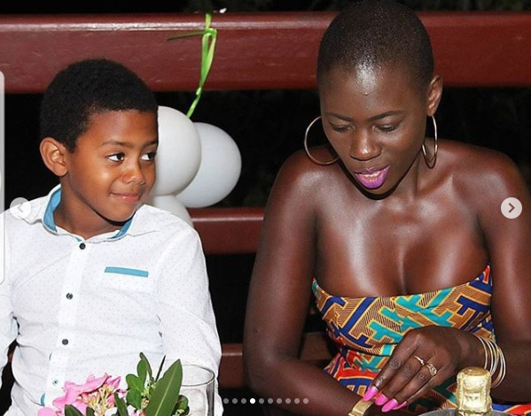 “The son I sneaked into Switzerland illegally to try fight and for…” Akothee’s long, emotional letter to eldest son as he turns 11