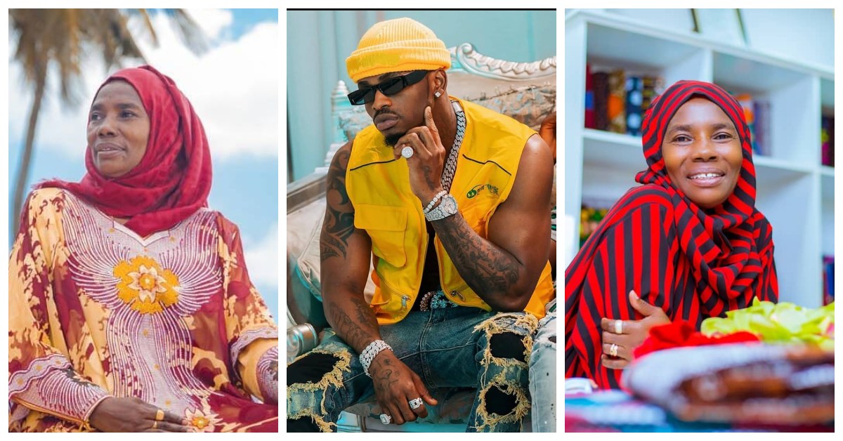 Diamond Platnumz will never get married as long as his mother lives