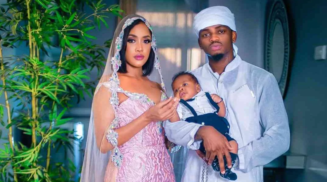 New photo of baby Naseeb Junior will leave women throwing themselves at Diamond Platnumz for the good genes!