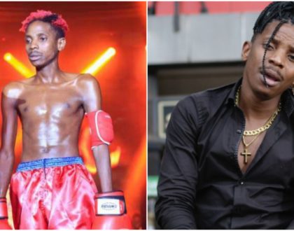 Eric Omondi's puffed out chest drives ladies wild (Photos)