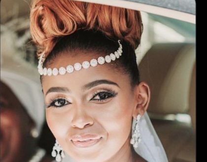 Anerlisa Muigai blesses fans with new never seen before photo from her private wedding