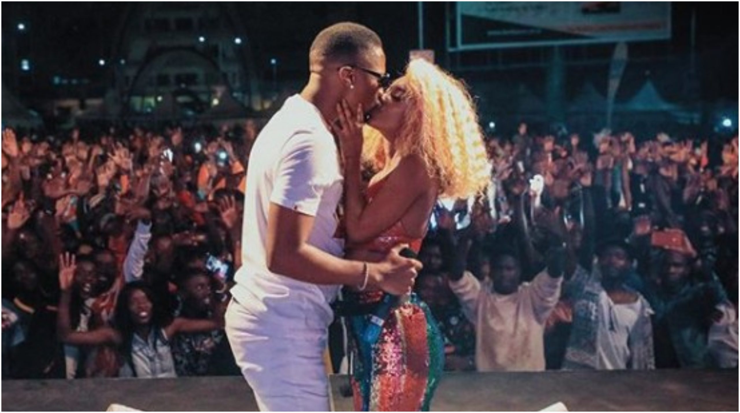 Vanessa Mdee breaks to tears during Rotimi´s special surprise (Video)