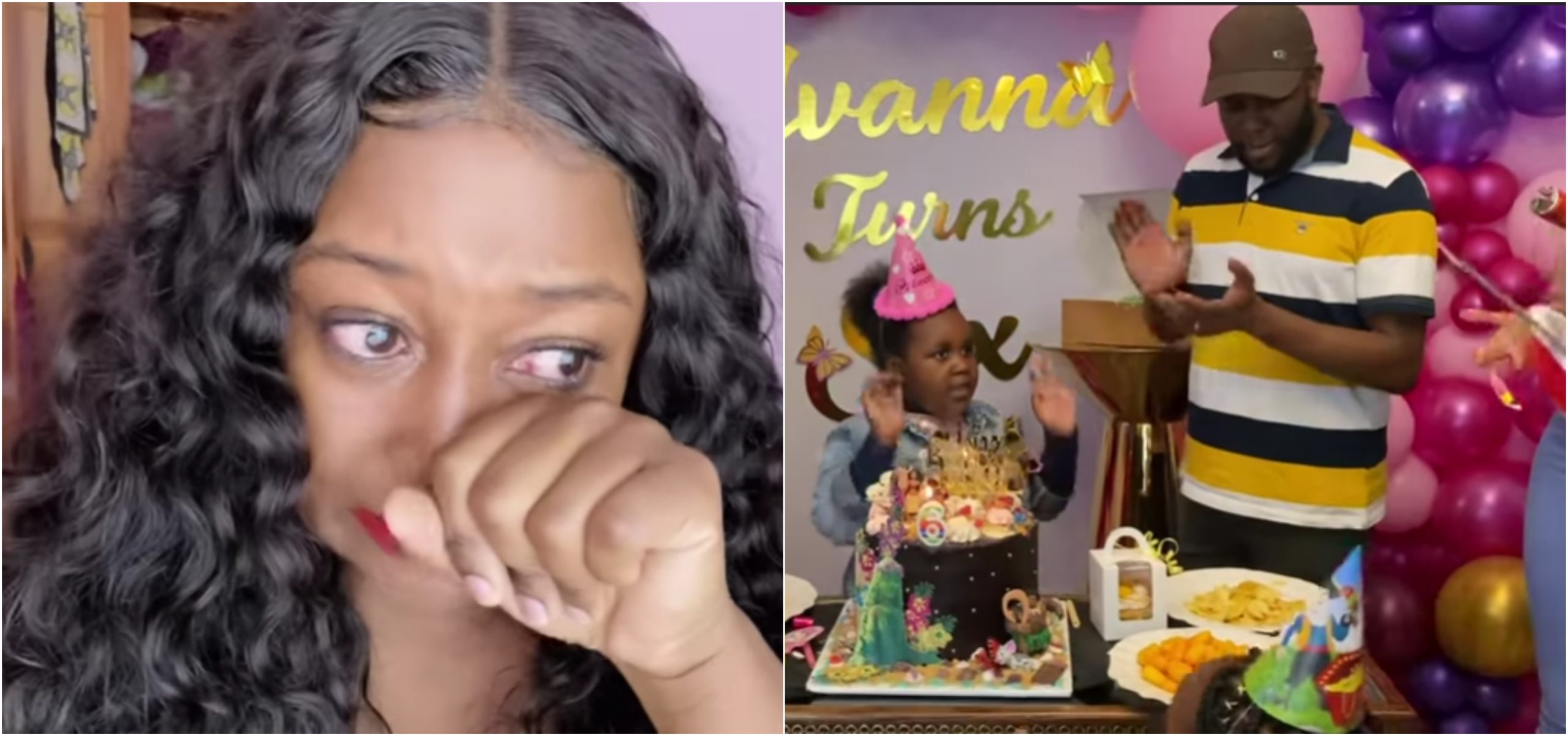 Betty Kyallo weeps uncontrollably during daughter´s 6th birthday (Video)