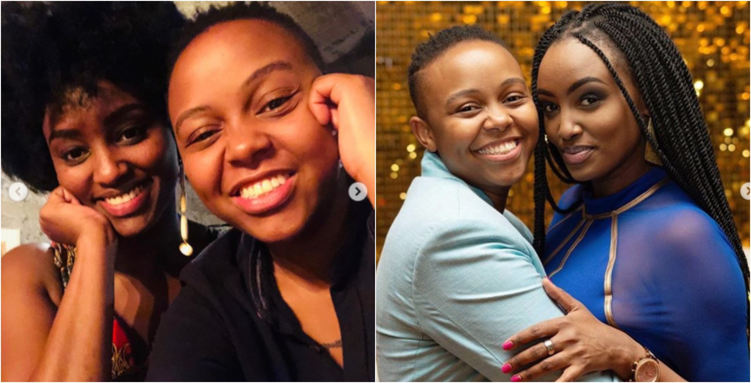Michelle Ntalami and BBC´s Makena fuel lesbianism rumors in open love letters to each other