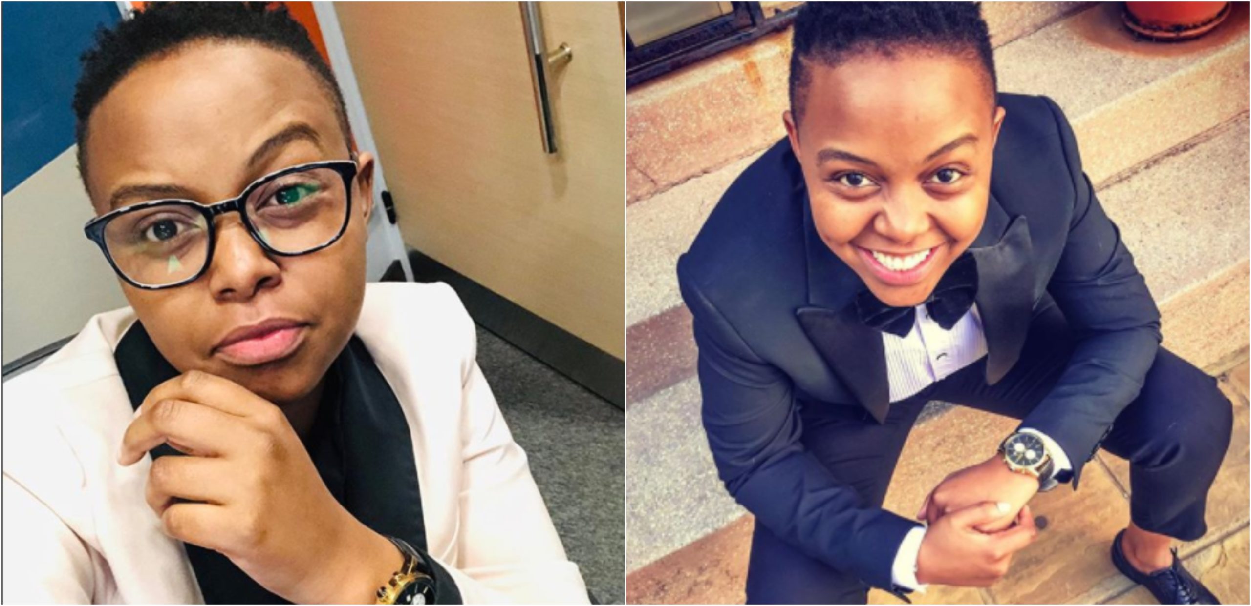 12 occasions actress Makena Njeri proved her unique fashion sense in men´s office suits