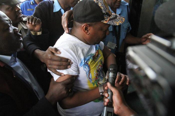 Mike Sonko mocks cop who manhandled him in Voi, offers to pay his child after wife embarrassed him