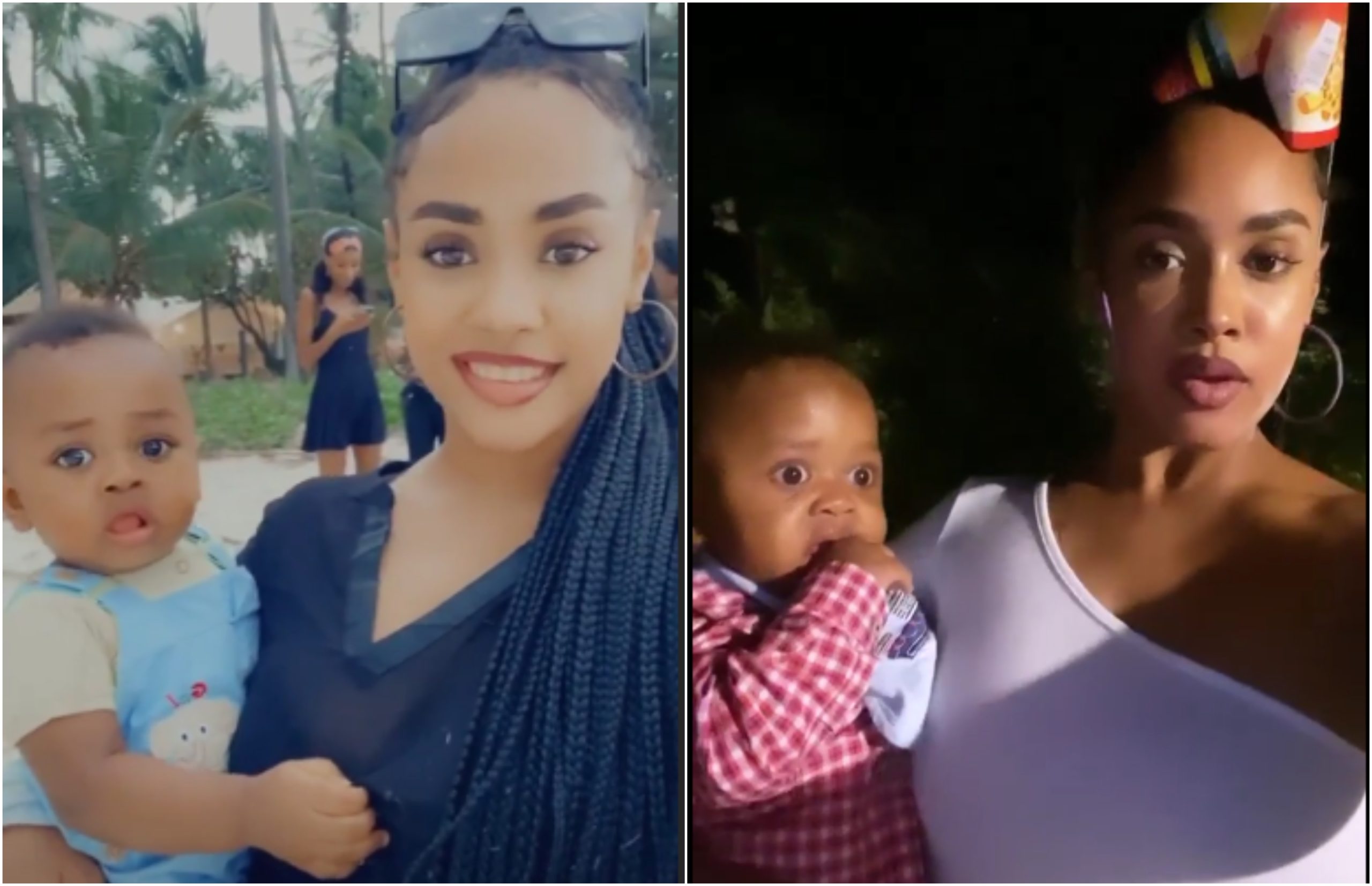 Adorable videos of Tanasha Donna with her 9-month old son that will melt your heart