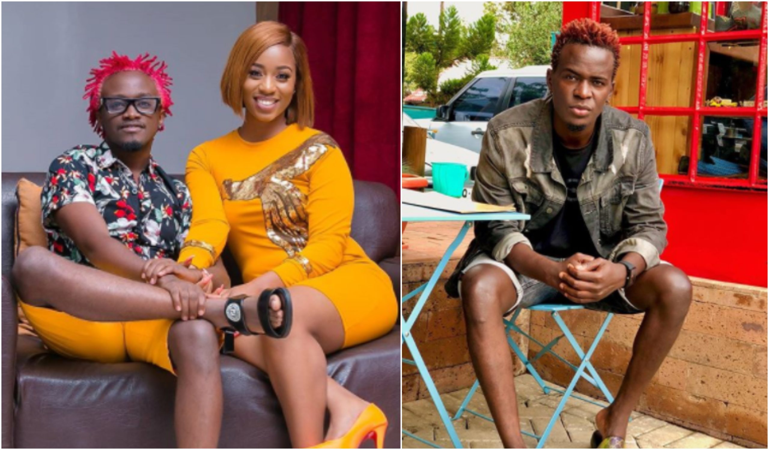 Willy Paul does it again! Asks Bahati to get a wife of his standards (Video)