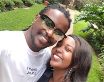 Video of Nyashinski and wife looking all loved-up months after welcoming newborn sparks wild reactions
