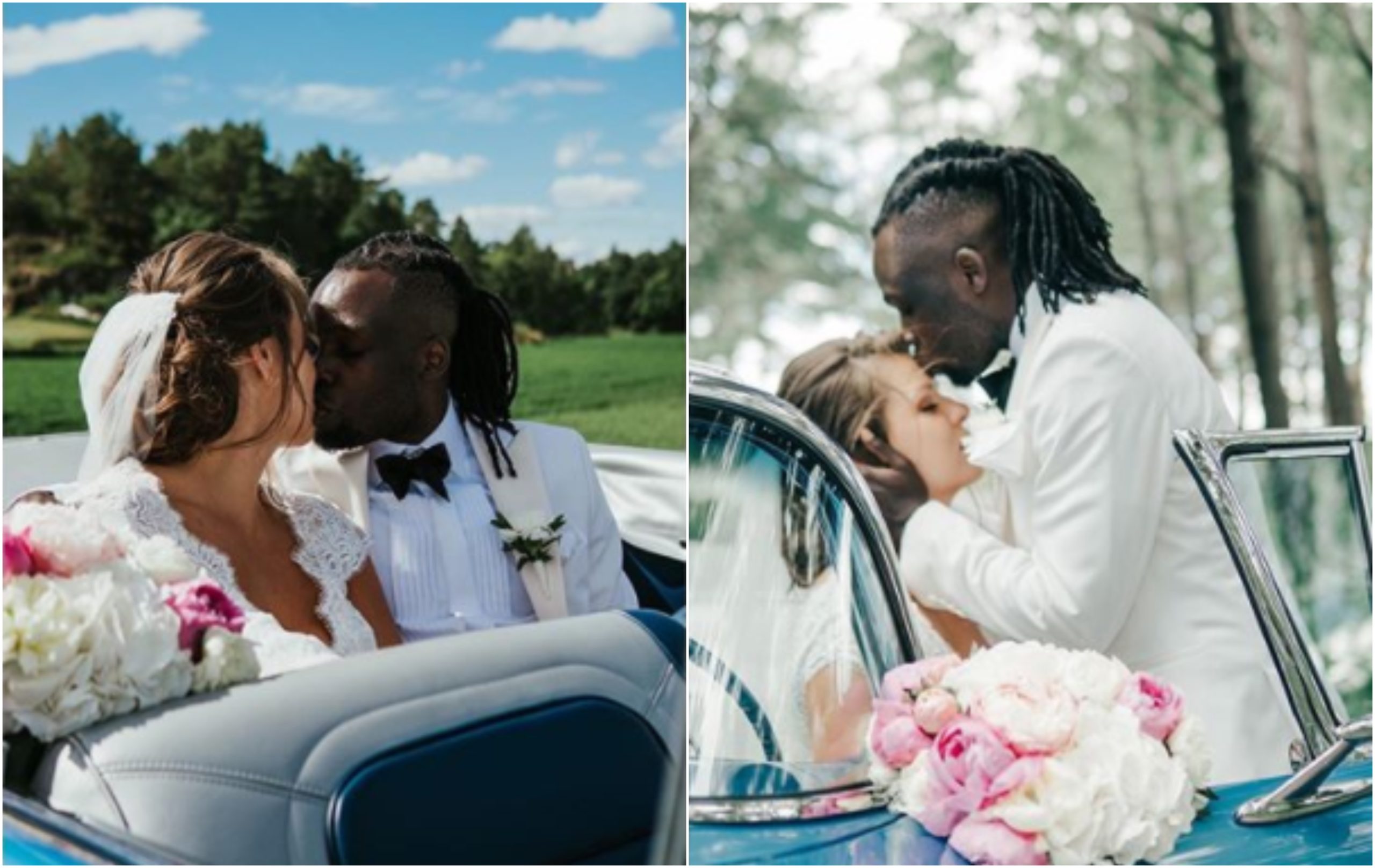 Congratulations! Matata rapper Freddy Milanya weds mzungu girlfriend in private affair (Photos)