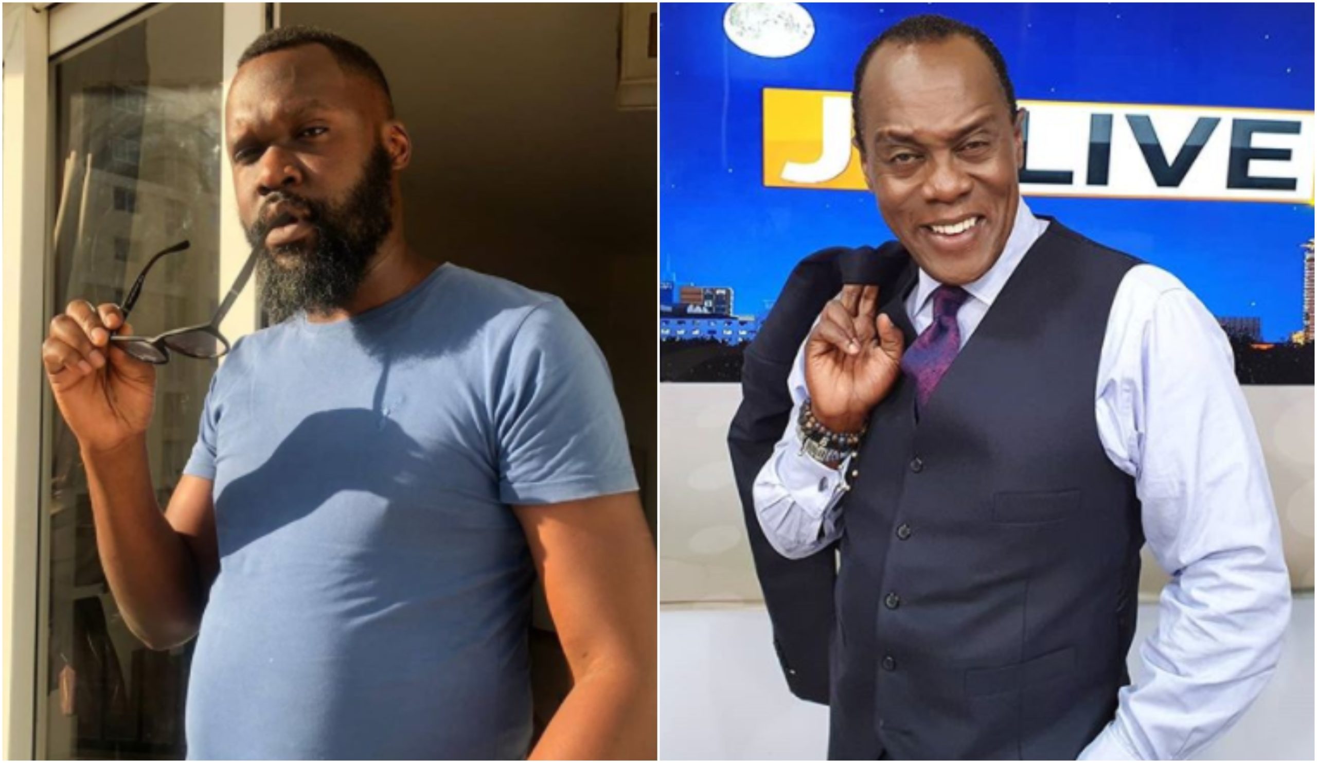 Keff Joinange wishes his voice twin Jeff Koinange a quick recovery (Video)