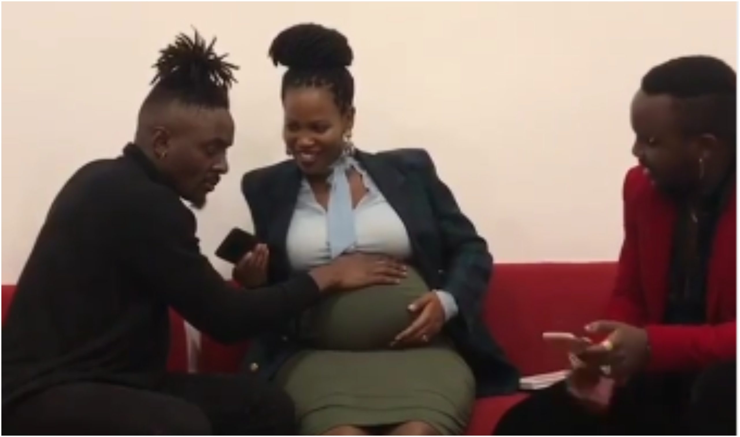 Sauti Sol baby to arrive in style as Polycarp reveals wife’s due date