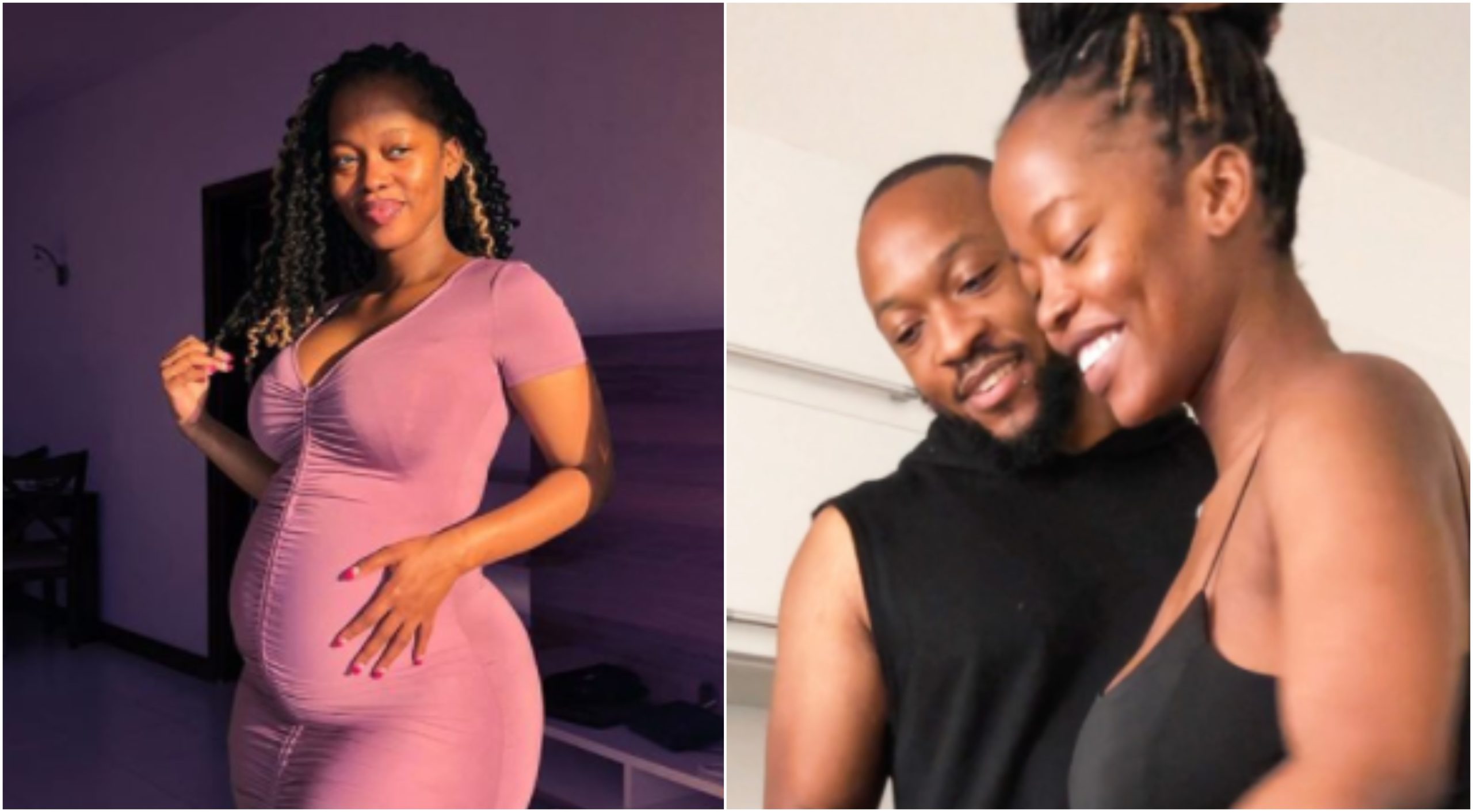 Frankie Just Gym It and Corazon Kwamboka reveal unborn baby’s name (Video)