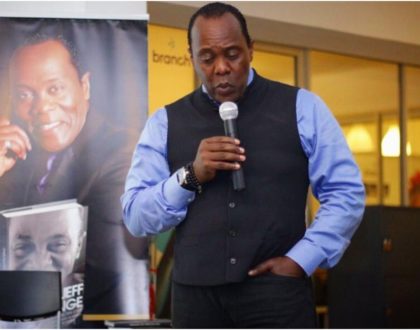 Jeff Koinange's untamed reaction after his second round of Covid-19 results come out (Photo)