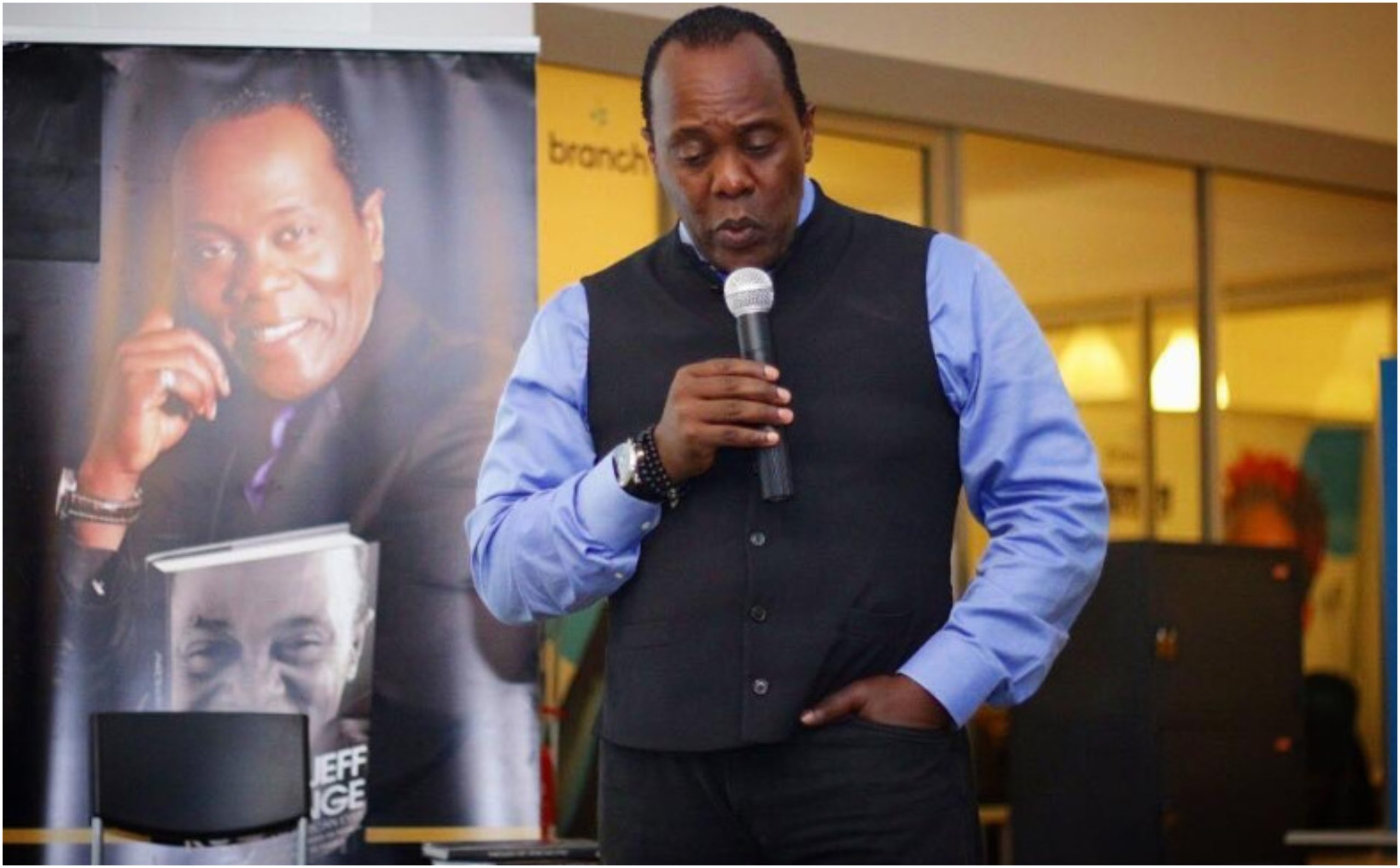 Jeff Koinange's untamed reaction after his second round of Covid-19 results come out (Photo)
