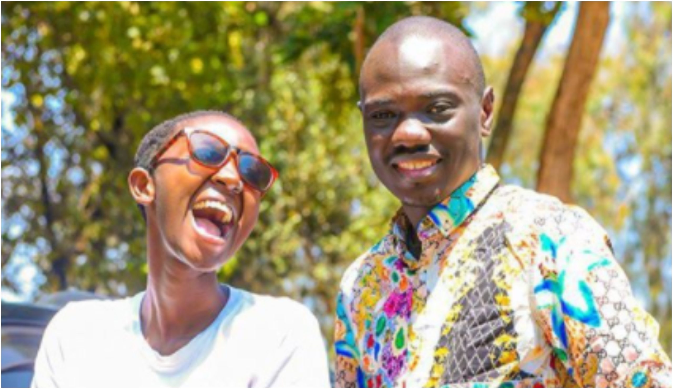 Tables turn! Comedian Eddie Butita strongly refutes claims his wife Mammito is expectant, explains the situation (Video)