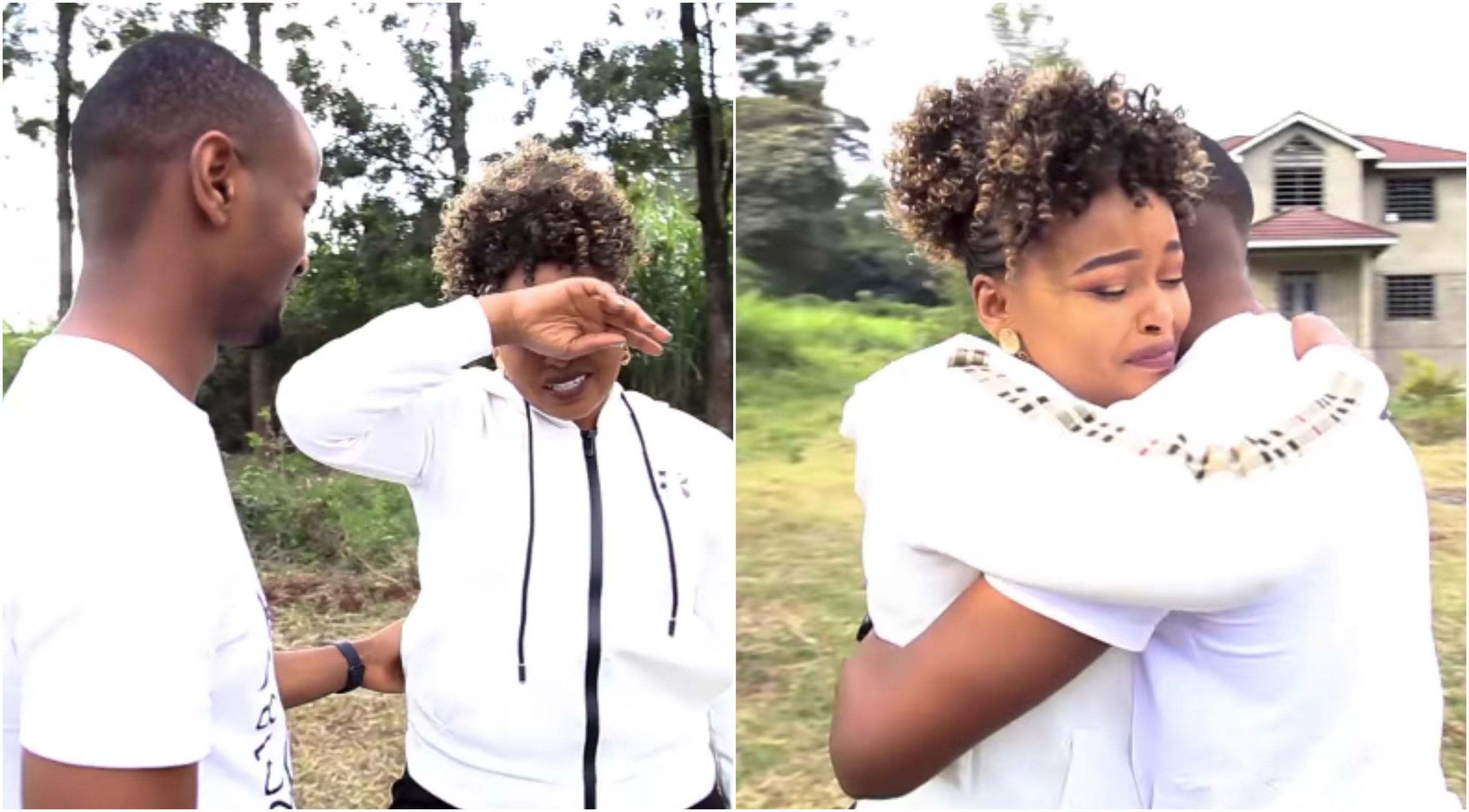Milly WaJesus cries like a baby after husband’s big surprise on her special day (Video)