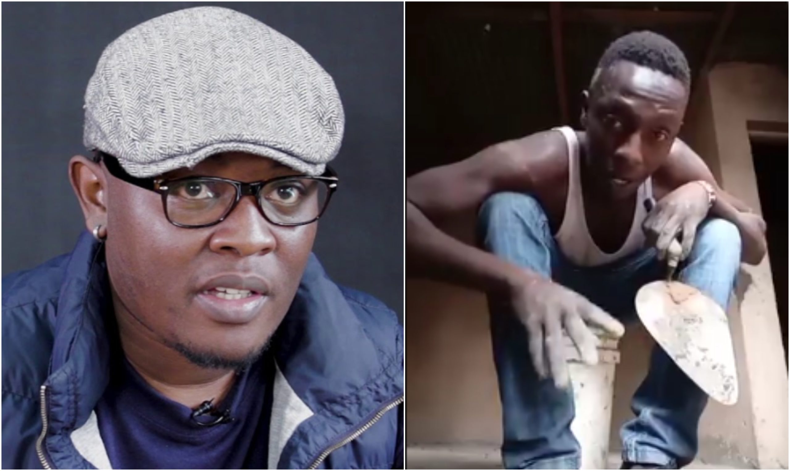 Mjengo laborer's melodic voice lands him major recording deal with veteran producer Tim Rimbui (Video)