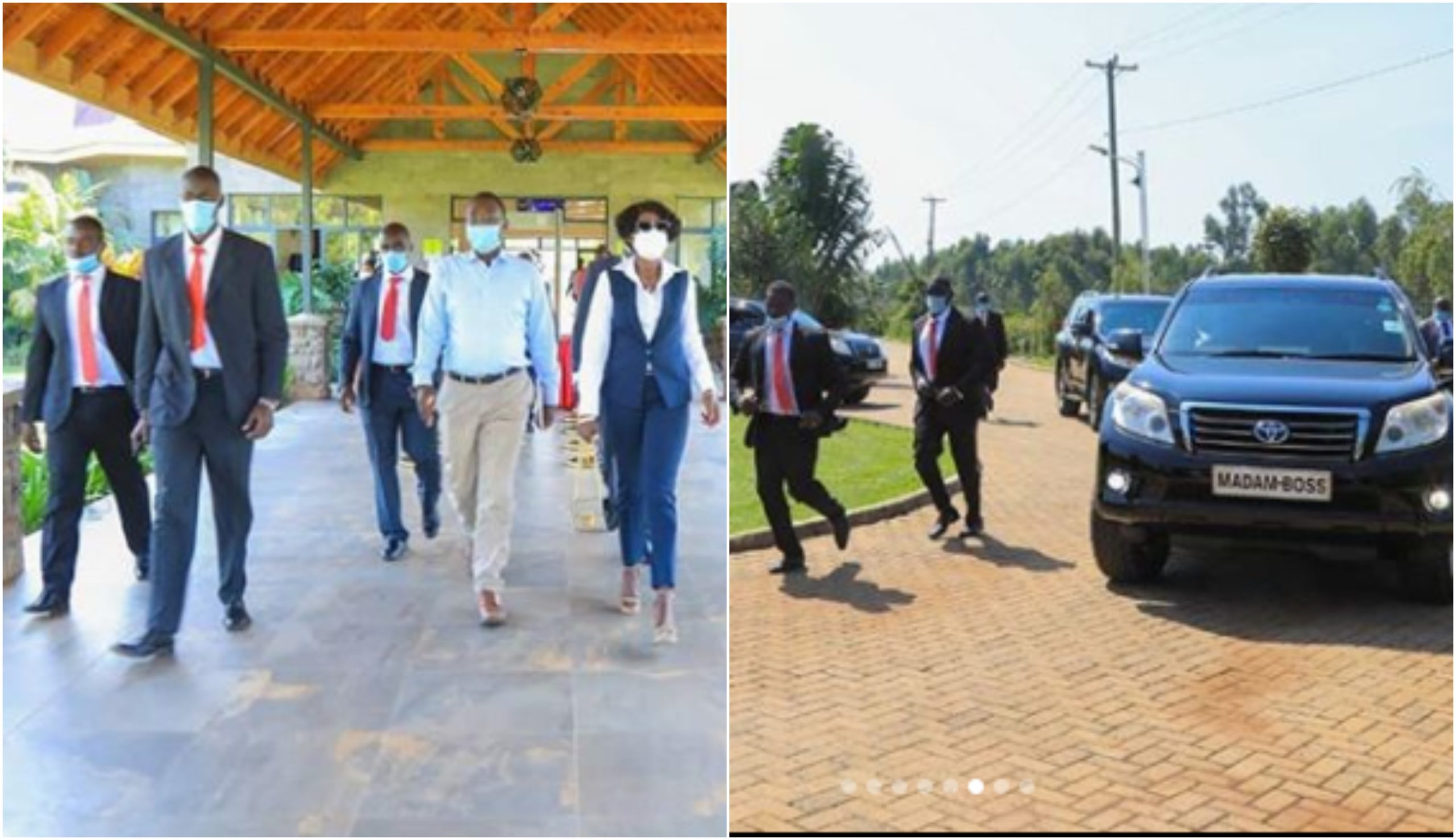 Akothee's grand entrance to Government meeting day after she was trolled for her micro miniskirt (Photos)