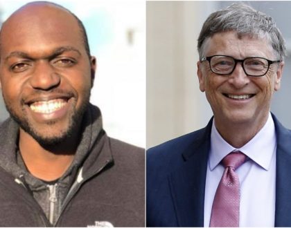 “From interviewing Junet Mohammed and Sonko,” Netizens react as Larry Madowo interviews World’s billionaire, Bill Gates