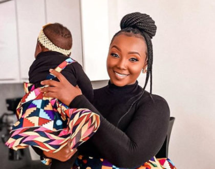 Catherine Kamau leaves many fighting baby fever with new photo of 9 month old daughter