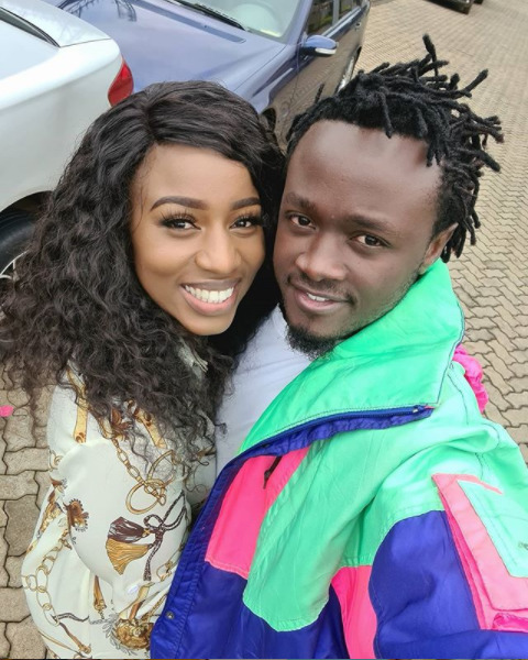 Bahati and his missus