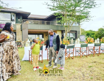 Balling! Sarah Kabu surprises husband Simon with multi-million mansion on his birthday (Video)