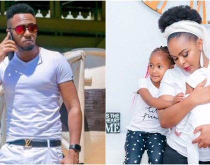 Drama after DJ Mo tries to get back wife who took off with their children (Video)