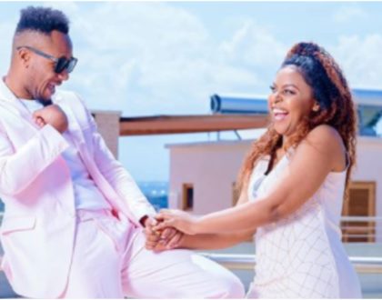 DJ Mo’s unfiltered reaction after Size 8 warns him against impregnating her a 4th time (Video)