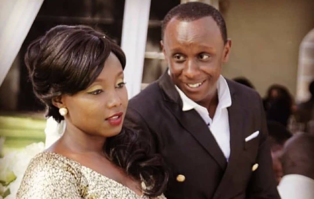 “Hukuniambia humeangi nywele” Actress Catherine Kamau blames husband for daughter’s baldness (Photos)