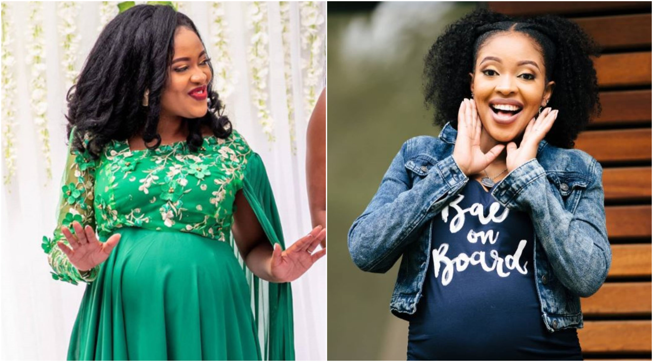 “2019, I held a newborn in my arms, 2020, another is kicking my ribs,” heavily pregnant Kambua pens heart-warming letter