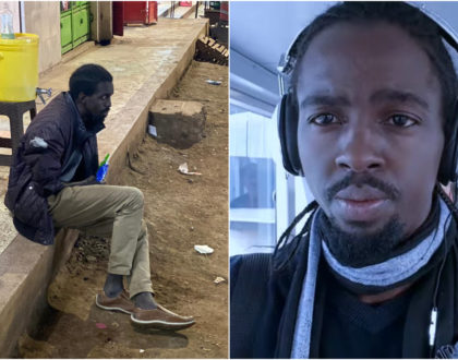 Former Tusker Project Fame star living on the streets finally rescued after his plight went viral (Photos)