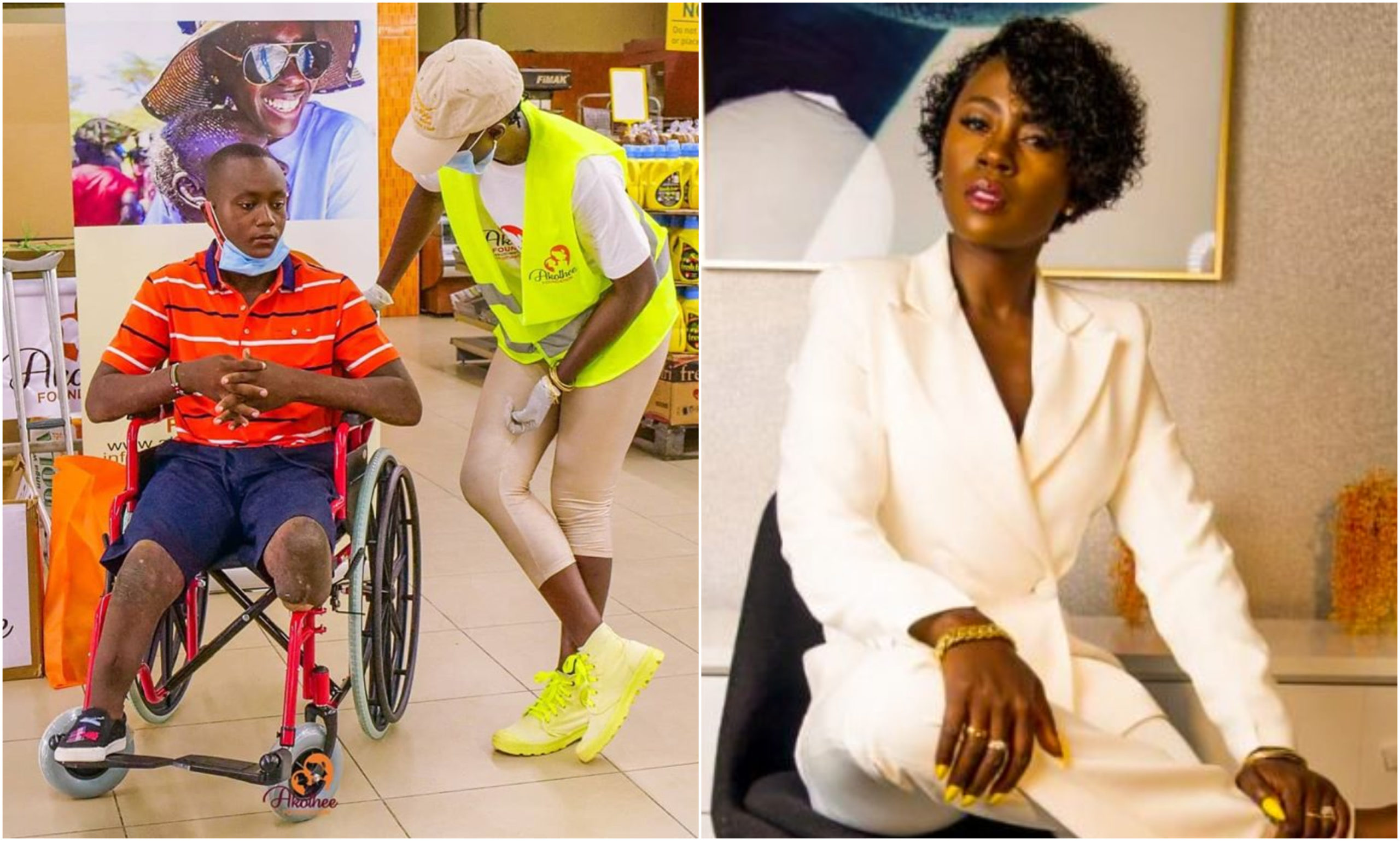 “I only gave birth to 5 children,” Akothee publicly declares after disabled man she rescued turned ungrateful