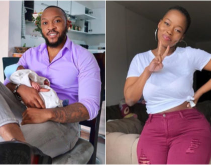 Beautiful moments as Corazon Kwamboka officially introduces Frankie Just Gym It and months-old son to her mom (Video)