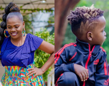 "You need to be arrested" Betty Bayo bashed for risking underage son's life for a publicity stunt (Video) 