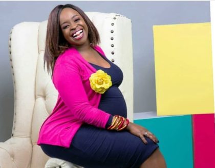"You married me knowing I may not have children" Faith Muturi showers husband with praises as they await for baby number 3