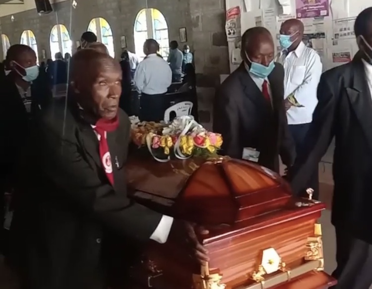 Comedian Njoro’s father finally laid to rest (Photos)