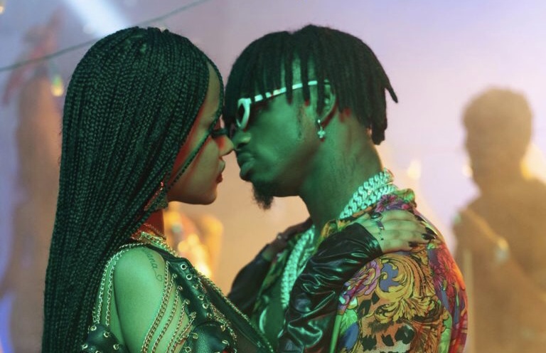Tanasha Donna speaks after Diamond Platnumz snubbed her kiss while on stage