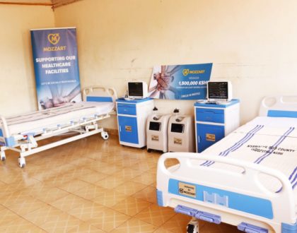 Mozzart donates ICU equipment worth Ksh 1.5 million to Nyamache Sub County Referral Hospital in Kisii County