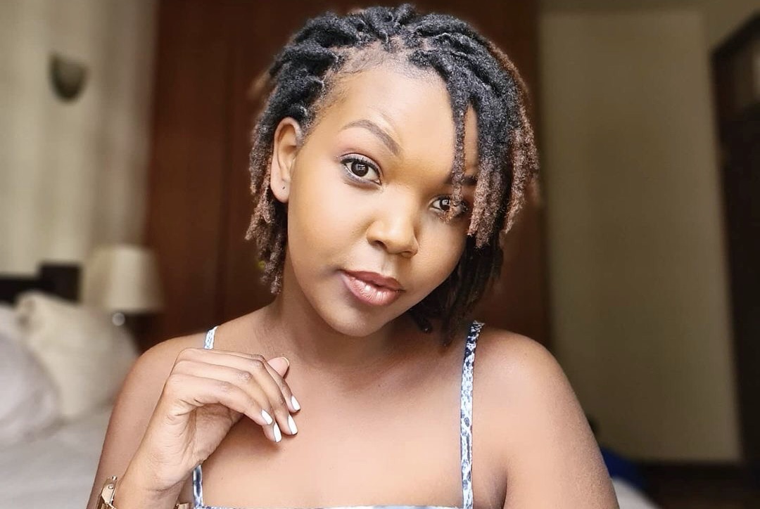 Nyashinski’s hot wife opens up about struggle with weight loss months after giving birth (Photos)