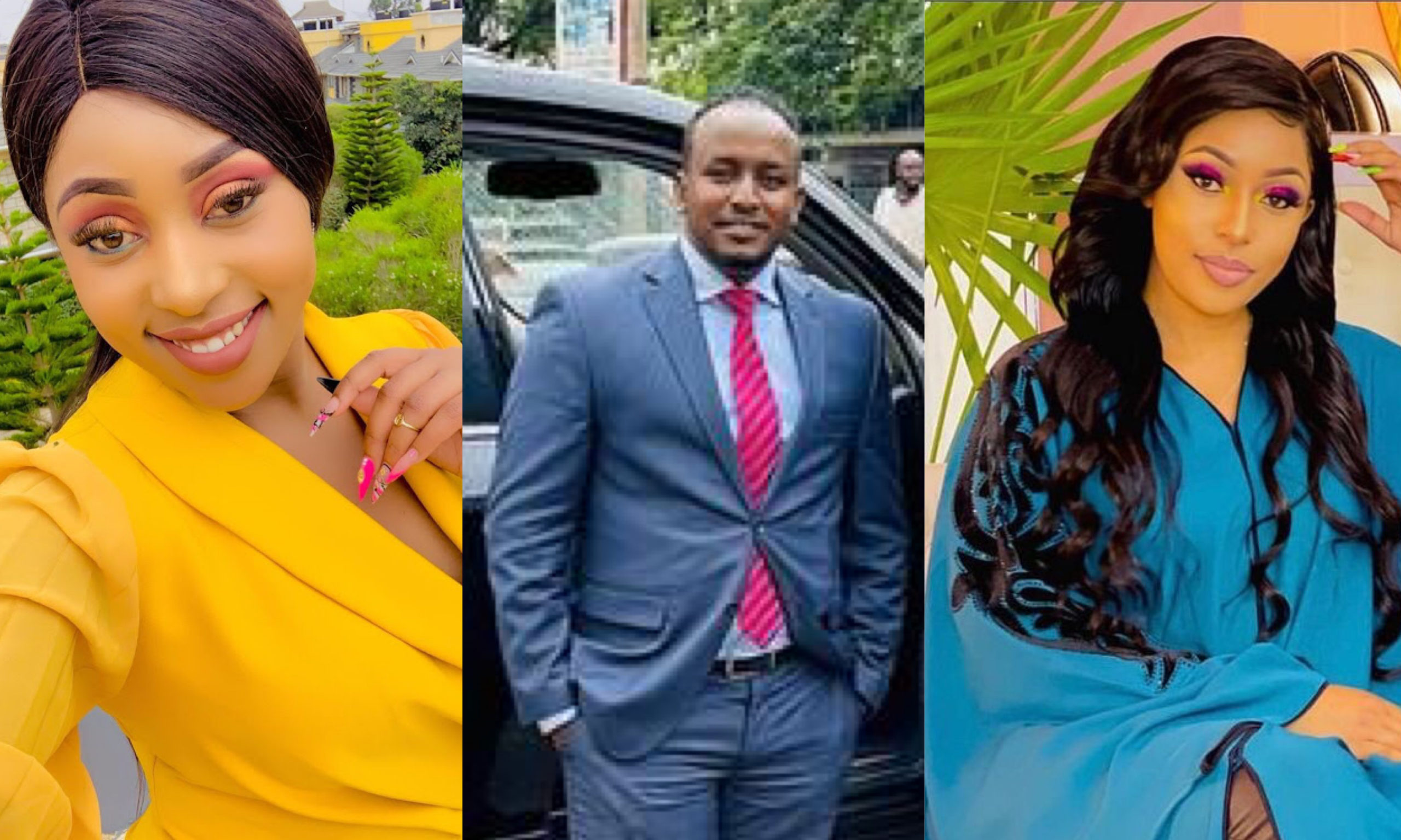 Weuh! Amber Ray’s reaction after bae, Jamal Roho safi publicly defends her from 1st wife, Amira
