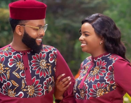Muthoni Wa Mukiri And Her Husband Isaac Celebrate Marriage Anniversary (Screenshot)