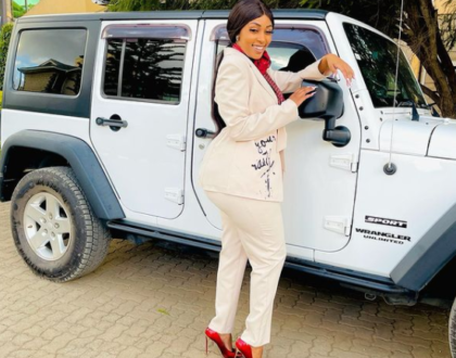 'Nilitupa Mbao' Amber Ray Reveals How Her Love For Big Cars Cost Her Marriage (Screenshot)