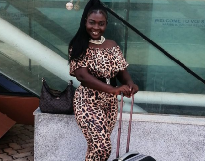 Mapenzi! Nyota Ndogo Packs Her Bags, Leaves The Country In Quest Of Her Hubby