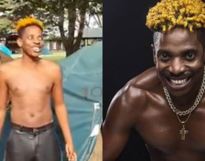 Eric Omondi skinny again months after body transformation (Video)