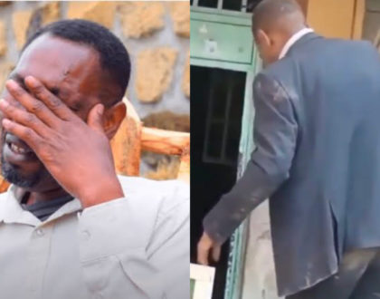 Drunk as a skunk! This is how Omosh spent Ksh1 million charity funds (New video)