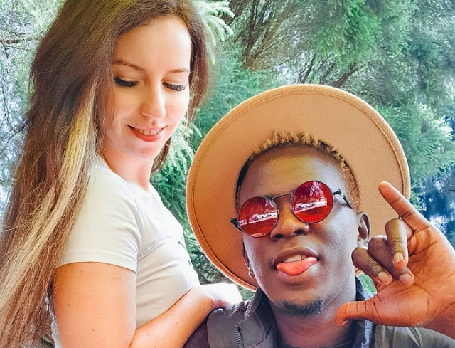 ‘You’ve Never Stressed Me’ Willy Paul Gushes Over His Mzungu Baby Mama (Video)