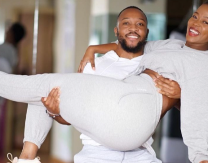 Corazon Kwamboka and Frankie Just Gym it giving obvious hints about unborn baby’s gender (Photos)