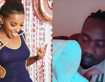 Willis Raburu’s girlfriend explains why their baby was born out of wedlock