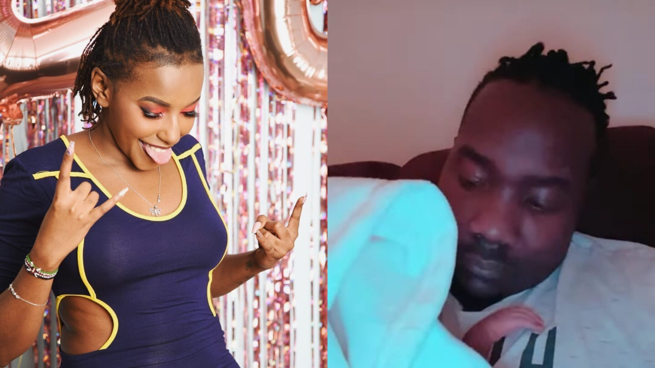 Willis Raburu’s girlfriend explains why their baby was born out of wedlock